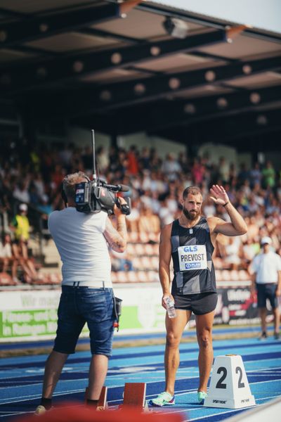 Arthur Prevost (FRA/Frankreich) am 17.06.2023 beim Stadtwerke Ratingen Mehrkampf-Meeting im Stadion am Stadionring in Ratingen