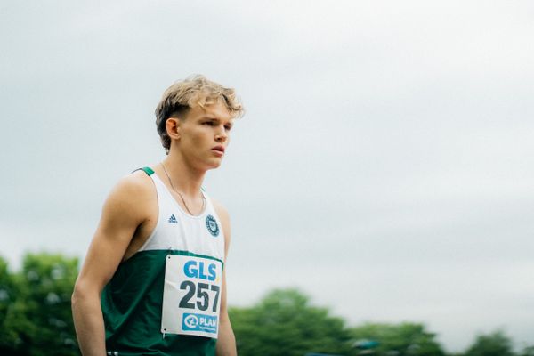 Philip Jensen e Castro (TSG Bergedorf) am 01.07.2023 waehrend den deutschen U23 Leichtathletik-Meisterschaften im Jahnstadion in Göttingen