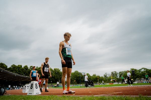 Philip Jensen e Castro (TSG Bergedorf) am 01.07.2023 waehrend den deutschen U23 Leichtathletik-Meisterschaften im Jahnstadion in Göttingen