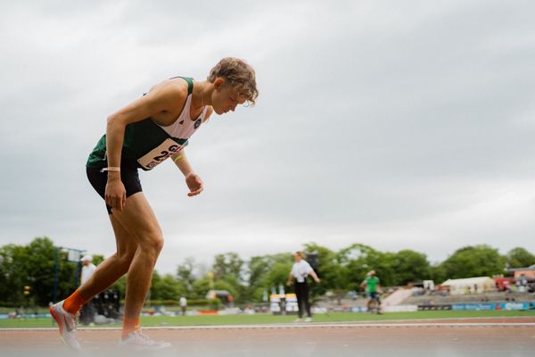 Philip Jensen e Castro (TSG Bergedorf) am 01.07.2023 waehrend den deutschen U23 Leichtathletik-Meisterschaften im Jahnstadion in Göttingen