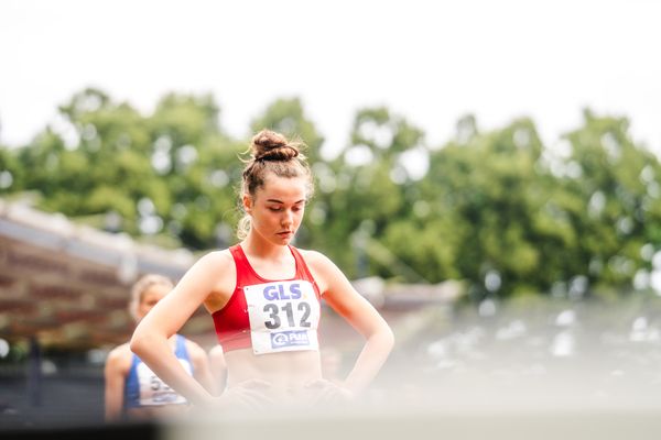 Smilla Kolbe (VfL Eintracht Hannover) am 02.07.2023 waehrend den deutschen U23 Leichtathletik-Meisterschaften im Jahnstadion in Göttingen