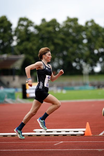 Blanka Doerfel (SCC Berlin) am 02.07.2023 waehrend den deutschen U23 Leichtathletik-Meisterschaften im Jahnstadion in Göttingen