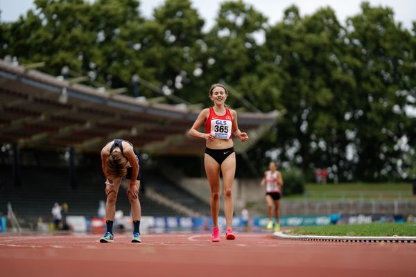 Annasophie Drees (TSV Bayer 04 Leverkusen) am 02.07.2023 waehrend den deutschen U23 Leichtathletik-Meisterschaften im Jahnstadion in Göttingen