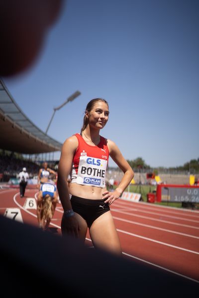 Carolin Bothe (LG Olympia Dortmund) während der 113. Deutschen Leichtathletik-Meisterschaften am 08.07.2023 im Auestadion in Kassel