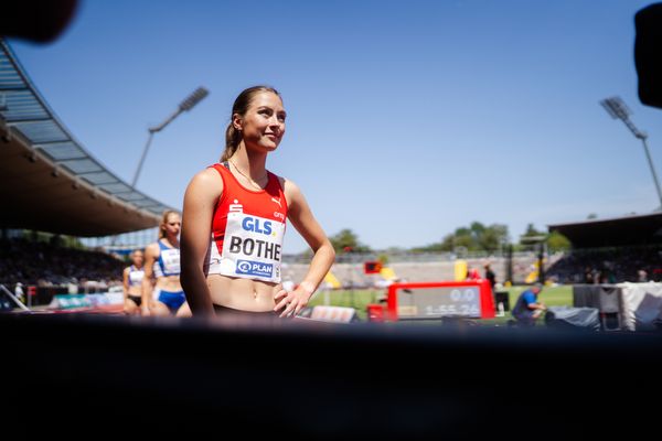 Carolin Bothe (LG Olympia Dortmund) während der 113. Deutschen Leichtathletik-Meisterschaften am 08.07.2023 im Auestadion in Kassel