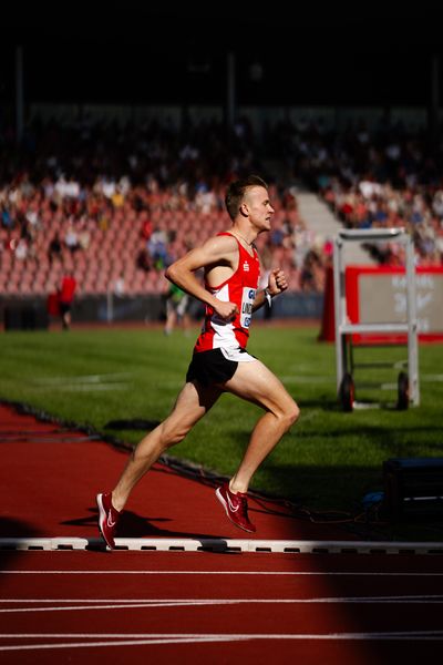 Henrik Lindstrot (LG Olympia Dortmund) während der 113. Deutschen Leichtathletik-Meisterschaften am 08.07.2023 im Auestadion in Kassel