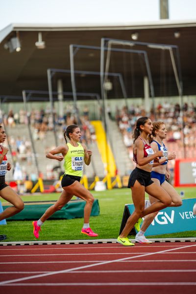 Svenja Pingpank (Hannover Athletics) während der 113. Deutschen Leichtathletik-Meisterschaften am 08.07.2023 im Auestadion in Kassel