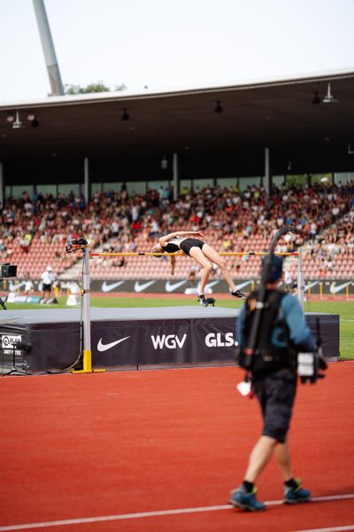 Imke Onnen (Hannover 96) während der 113. Deutschen Leichtathletik-Meisterschaften am 09.07.2023 im Auestadion in Kassel