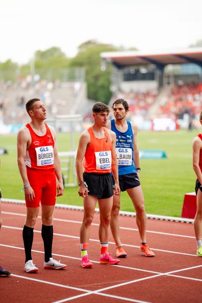 Felix Ebel (Emder Laufgemeinschaft) während der 113. Deutschen Leichtathletik-Meisterschaften am 09.07.2023 im Auestadion in Kassel