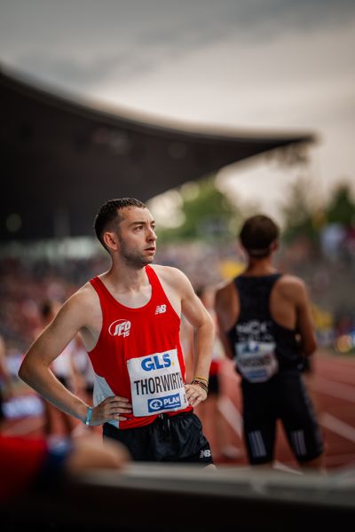 Maximilian Thorwirth (SFD 75 Duesseldorf-Sued) während der 113. Deutschen Leichtathletik-Meisterschaften am 09.07.2023 im Auestadion in Kassel