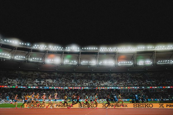 10000 meters woman final during day 1 of the World Athletics Championships Budapest 23 at the National Athletics Centre in Budapest, Hungary on August 19, 2023.