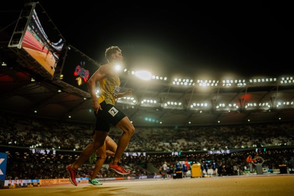 Jean Paul Bredau (GER/Germany) during day 1 of the World Athletics Championships Budapest 23 at the National Athletics Centre in Budapest, Hungary on August 19, 2023.