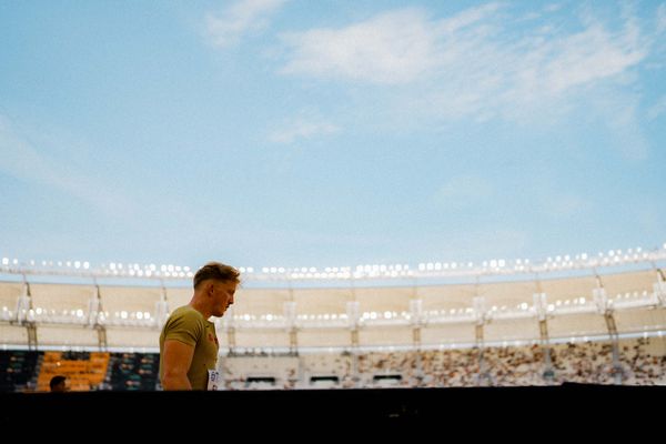 Manuel Eitel (GER/Germany) during the Decathlon on Day 6 of the World Athletics Championships Budapest 23 at the National Athletics Centre in Budapest, Hungary on August 24, 2023.