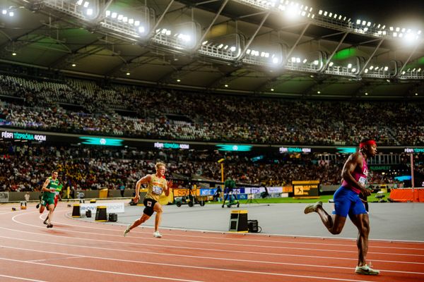 Manuel Eitel (GER/Germany) during the Decathlon on Day 7 of the World Athletics Championships Budapest 23 at the National Athletics Centre in Budapest, Hungary on August 25, 2023.