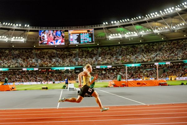 Manuel Eitel (GER/Germany) during the Decathlon on Day 7 of the World Athletics Championships Budapest 23 at the National Athletics Centre in Budapest, Hungary on August 25, 2023.