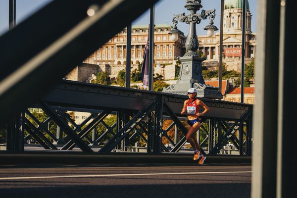 Beverly Ramos (PUR/Puerto Rico) during the Marathon on Day 8 of the World Athletics Championships Budapest 23 at the National Athletics Centre in Budapest, Hungary on August 26, 2023.