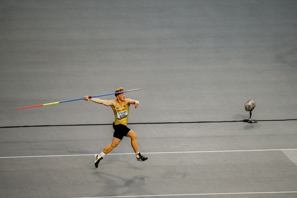 Manuel Eitel (GER/Germany) on Day 8 of the World Athletics Championships Budapest 23 at the National Athletics Centre in Budapest, Hungary on August 26, 2023.