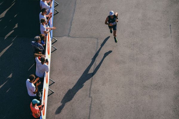 Nicolae Alexandru Soare (ROU/Romania) during the Marathon on Day 9 during the World Athletics Championships Budapest 23 at the National Athletics Centre in Budapest, Hungary on August 27, 2023.