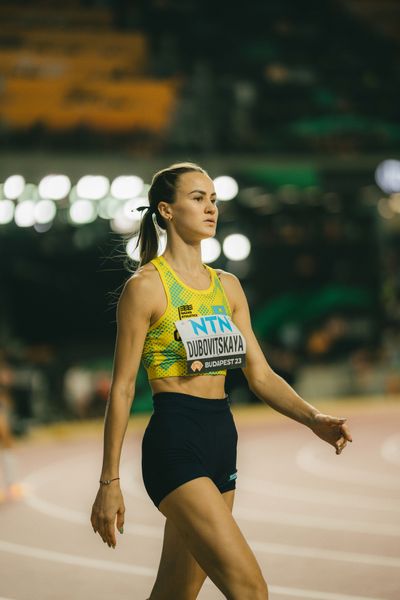 Nadezhda Dubovitskaya (KAZ/Kazakhstan) on Day 9 of the World Athletics Championships Budapest 23 at the National Athletics Centre in Budapest, Hungary on August 27, 2023.