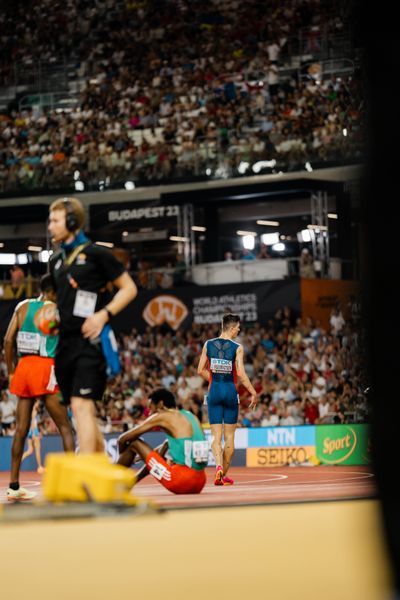 Jakob Ingebrigtsen (NOR/Norway) during the 5000 Metres on Day 9 of the World Athletics Championships Budapest 23 at the National Athletics Centre in Budapest, Hungary on August 27, 2023.