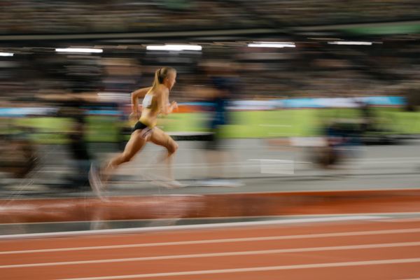 Olivia Gürth (GER/Germany) during the 3000 Metres Steeplechase on Day 9 of the World Athletics Championships Budapest 23 at the National Athletics Centre in Budapest, Hungary on August 27, 2023.