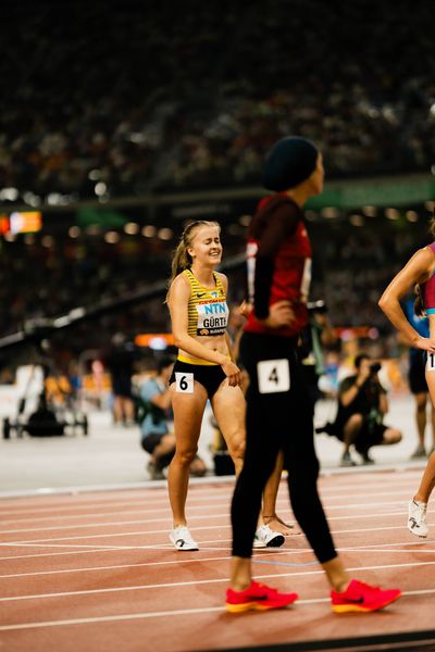 Olivia Gürth (GER/Germany) during the 3000 Metres Steeplechase on Day 9 of the World Athletics Championships Budapest 23 at the National Athletics Centre in Budapest, Hungary on August 27, 2023.