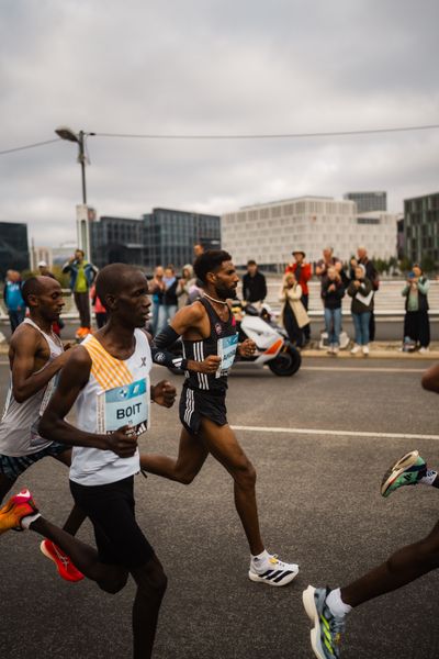 Amanal Petros (GER/Germany) am 24.09.2023 beim Berlin Marathon in Berlin