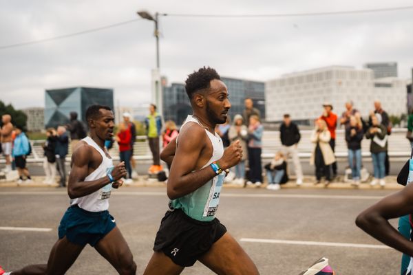 Samuel Fitwi Sibhatu (GER/Germany) am 24.09.2023 beim Berlin Marathon in Berlin