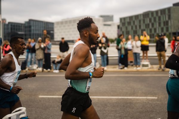 Samuel Fitwi Sibhatu (GER/Germany) am 24.09.2023 beim Berlin Marathon in Berlin