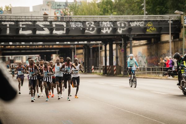 am 24.09.2023 beim Berlin Marathon in Berlin