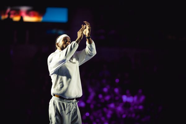 Bo Kanda Lita Baehre (GER/ART Düsseldorf) beim 4. ISTAF INDOOR Düsseldorf am 04.02.2024 im PSD Bank Dome in Düsseldorf