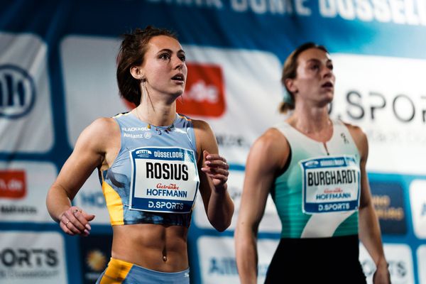 Rani Rosius (BEL) beim 4. ISTAF INDOOR Düsseldorf am 04.02.2024 im PSD Bank Dome in Düsseldorf