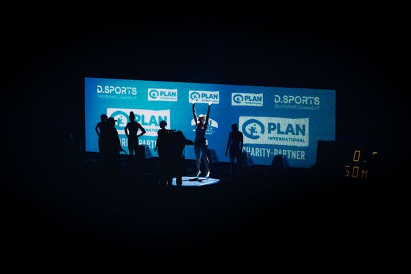 Franziska Schuster (GER/TSV Bayer 04 Leverkusen) beim 4. ISTAF INDOOR Düsseldorf am 04.02.2024 im PSD Bank Dome in Düsseldorf