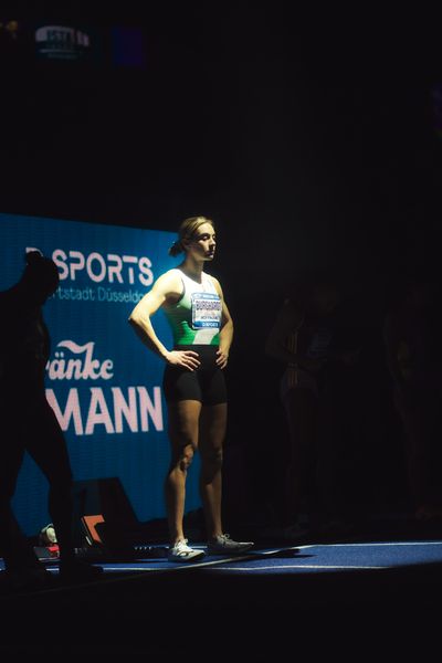 Alexandra Burghardt (GER/LG Gendorf Wacker Burghausen) beim 4. ISTAF INDOOR Düsseldorf am 04.02.2024 im PSD Bank Dome in Düsseldorf