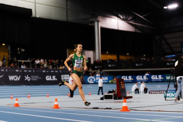 Pernilla Kramer (VfL Wolfsburg) im 400m Halbfinale am 17.02.2024 während den 71. Deutschen Leichtathletik-Hallenmeisterschaften in der QUARTERBACK Immobilien ARENA in Leipzig
