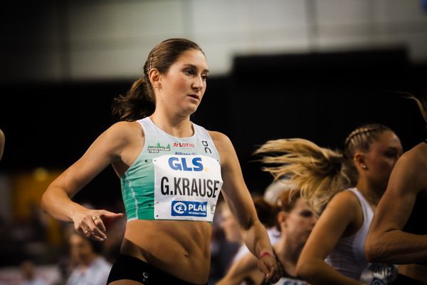 Gesa Felicitas Krause (Silvesterlauf Trier) am 18.02.2024 während den 71. Deutschen Leichtathletik-Hallenmeisterschaften in der QUARTERBACK Immobilien ARENA in Leipzig