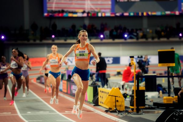 World Record von Femke Bol (NED/Netherlands) am 02.03.2024 bei den World Athletics Indoor Championships in Glasgow (Schottland / Vereinigtes Königreich)