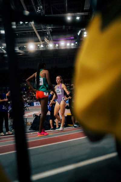 Jemma Reekie (GBR/Great Britain),am 03.03.2024 bei den World Athletics Indoor Championships in Glasgow (Schottland / Vereinigtes Königreich)