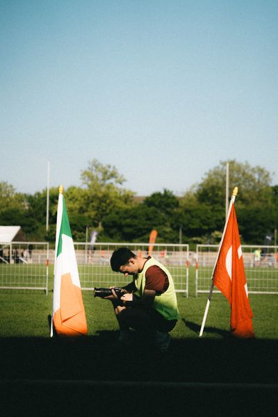 Mirko Blättler am 11.05.2024 während der 8. PUMA NITRO Lange Laufnacht im Carl-Kaufmann-Stadion in Karlsruhe