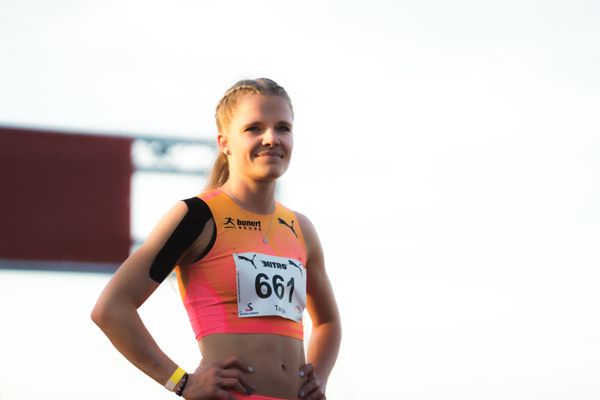Tanja Spill (GER/LAV Bayer Uerdingen/Dormagen) am 11.05.2024 während der 8. PUMA NITRO Lange Laufnacht im Carl-Kaufmann-Stadion in Karlsruhe