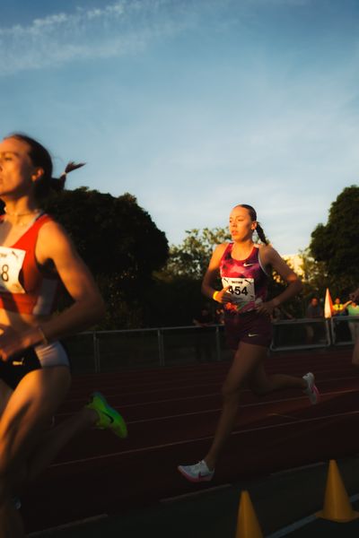 Carolin Hinrichs (GER/VfL Löningen) am 11.05.2024 während der 8. PUMA NITRO Lange Laufnacht im Carl-Kaufmann-Stadion in Karlsruhe