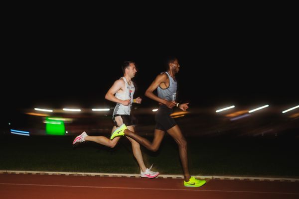 am 11.05.2024 während der 8. PUMA NITRO Lange Laufnacht im Carl-Kaufmann-Stadion in Karlsruhe