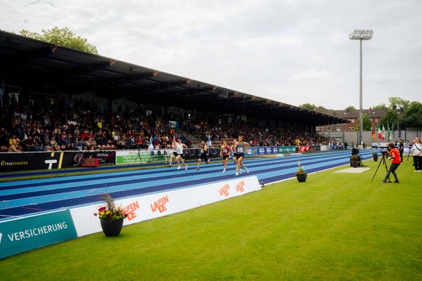 Melchior Treffers (NED), Kai Kazmirek (GER | LG Rhein-Wied), Ondrej Kopecky (CZE), Tim Nowak (GER | SSV Ulm 1846), Daniel Golubovic (AUS), Niels Pittomvils (BEL) am 22.06.2024 beim Stadtwerke Ratingen Mehrkampf-Meeting 2024 in Ratingen