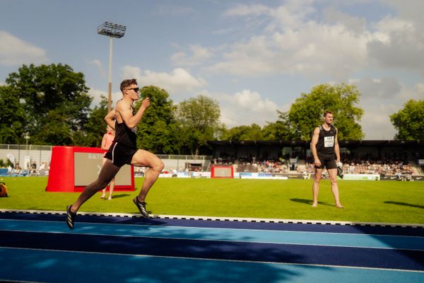 Marcel Meyer (GER | Hannover 96) über 400m am 22.06.2024 beim Stadtwerke Ratingen Mehrkampf-Meeting 2024 in Ratingen