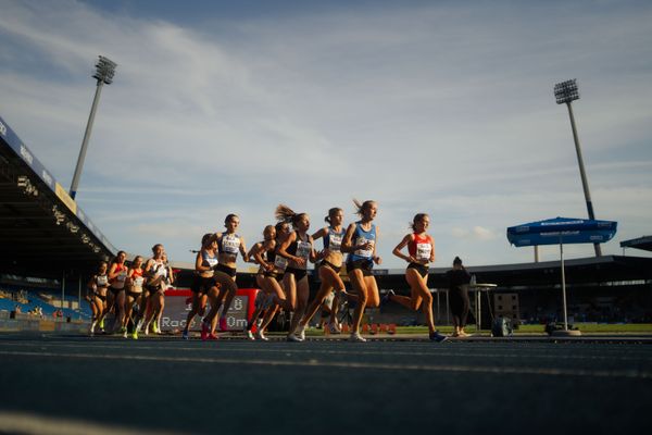 5000m Lauf der Frauen am 28.06.2024 beim 5000m Lauf bei den deutschen Leichtathletik-Meisterschaften 2024 im Eintracht-Stadion in Braunschweig