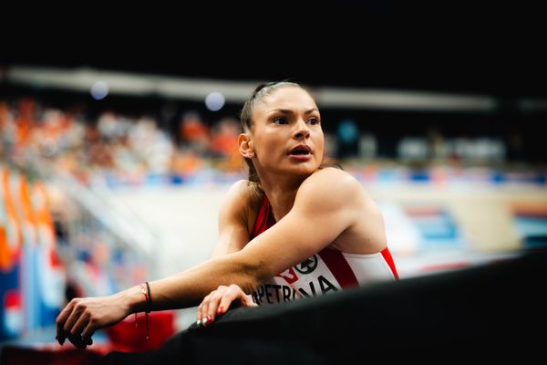 Tuğba DANIŞMAZ (TUR) during the European Athletics Indoor Championships on 06/03/2025 at the Omnisport Arena in Apeldoorn