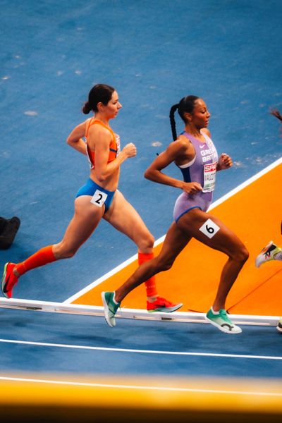 Marissa Damink (NED) during the European Athletics Indoor Championships on 06/03/2025 at the Omnisport Arena in Apeldoorn