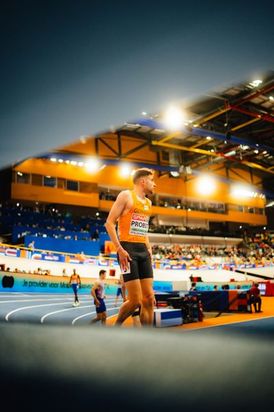 Marius PROBST (GER/Germany) during the European Athletics Indoor Championships on 06/03/2025 at the Omnisport Arena in Apeldoorn