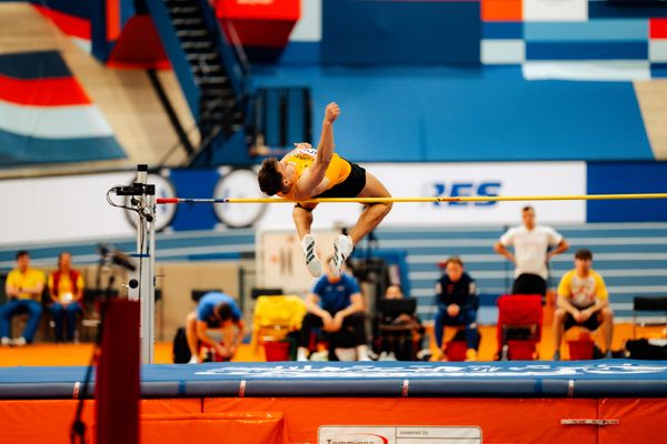Marcel Meyer (GER/Germany) during the European Athletics Indoor Championships on 07/03/2025 at the Omnisport Arena in Apeldoorn