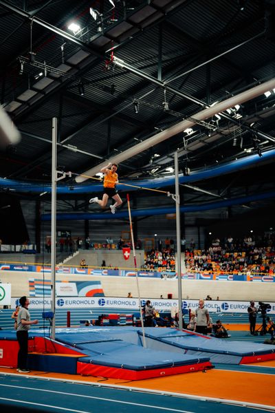 Torben Blech (GER)  during the European Athletics Indoor Championships on 07/03/2025 at the Omnisport Arena in Apeldoorn